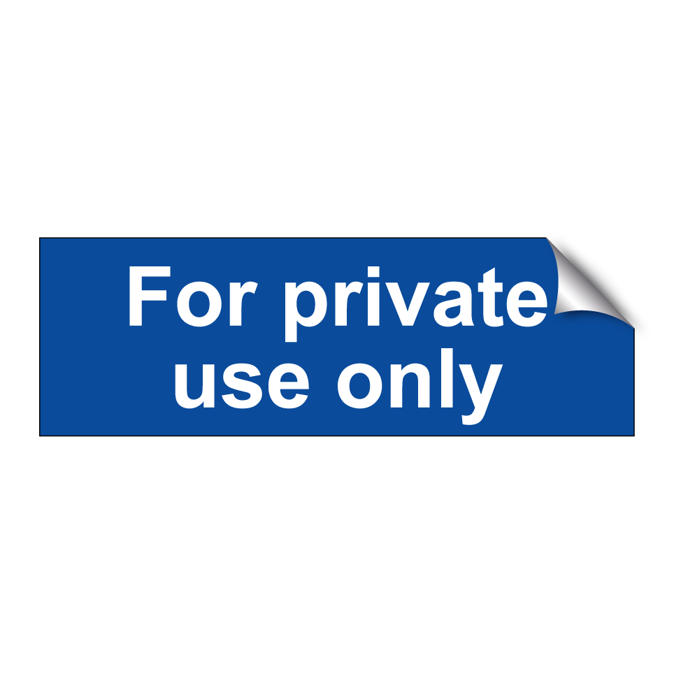 For private use only