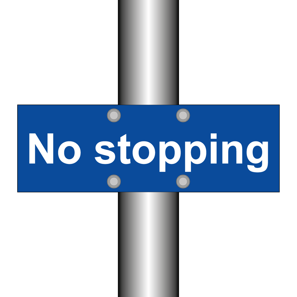 No stopping