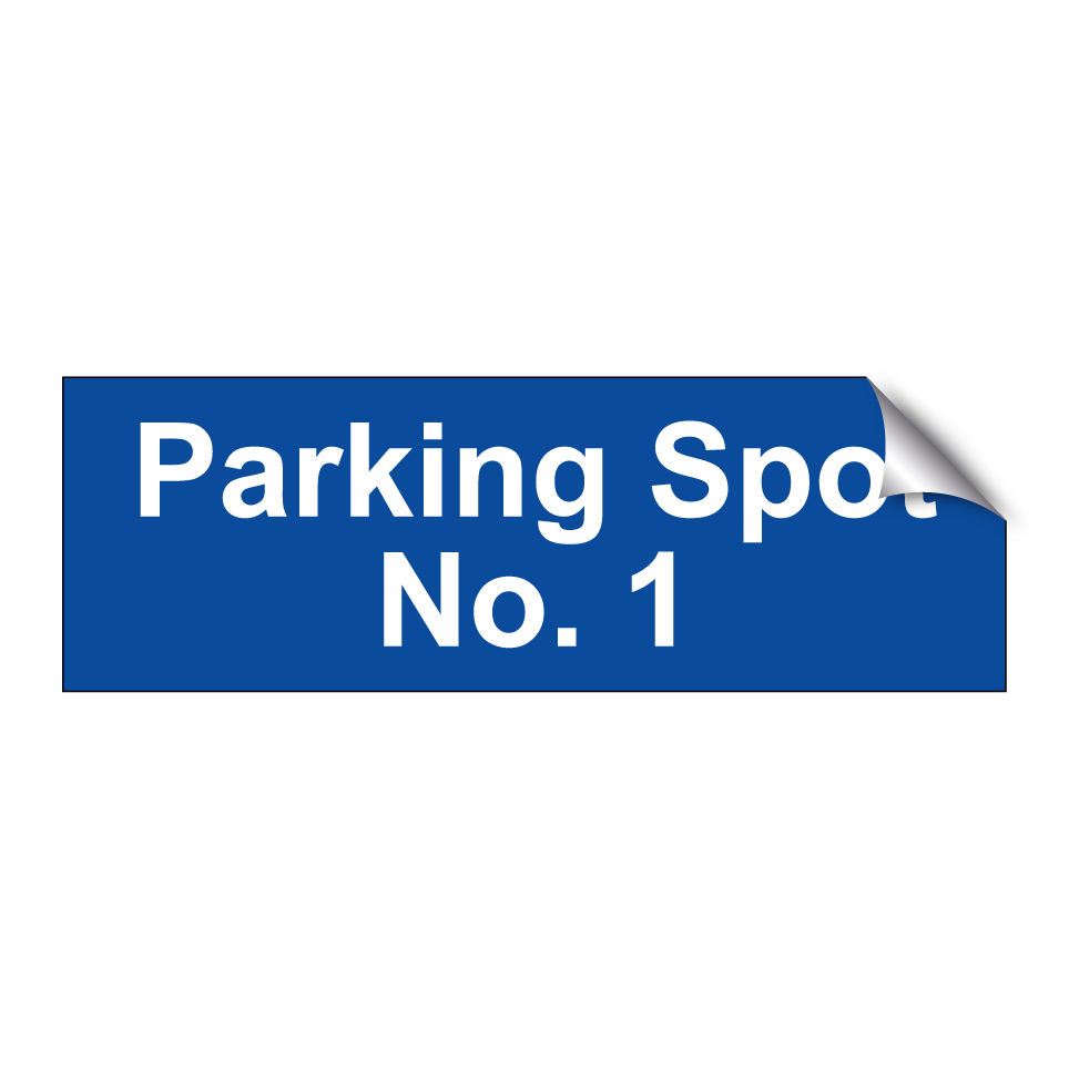Parking Spot No. 1