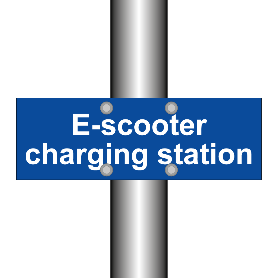 E-scooter charging station