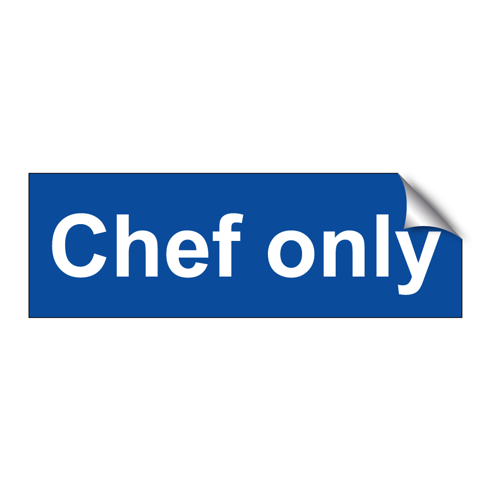 Chef only