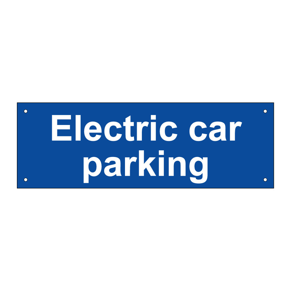 Electric car parking