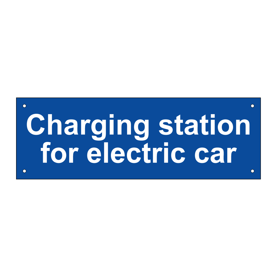 Charging station for electric car