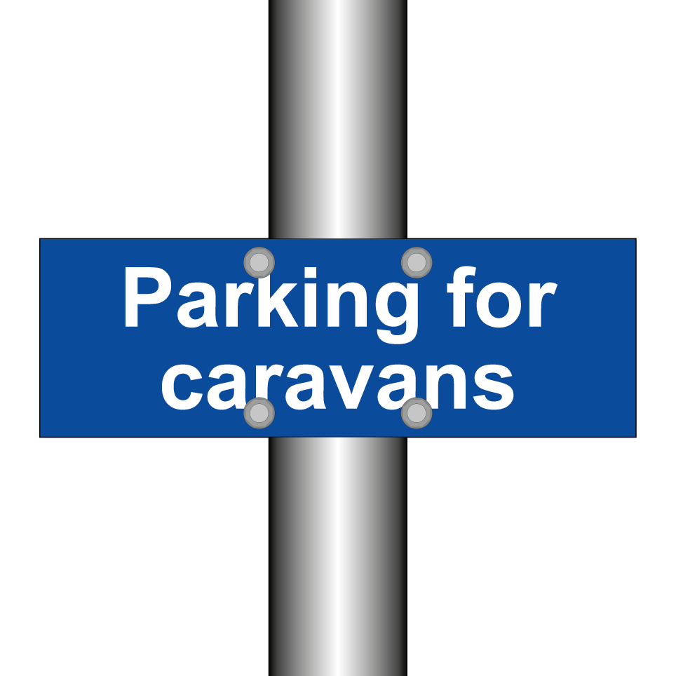Parking for caravans