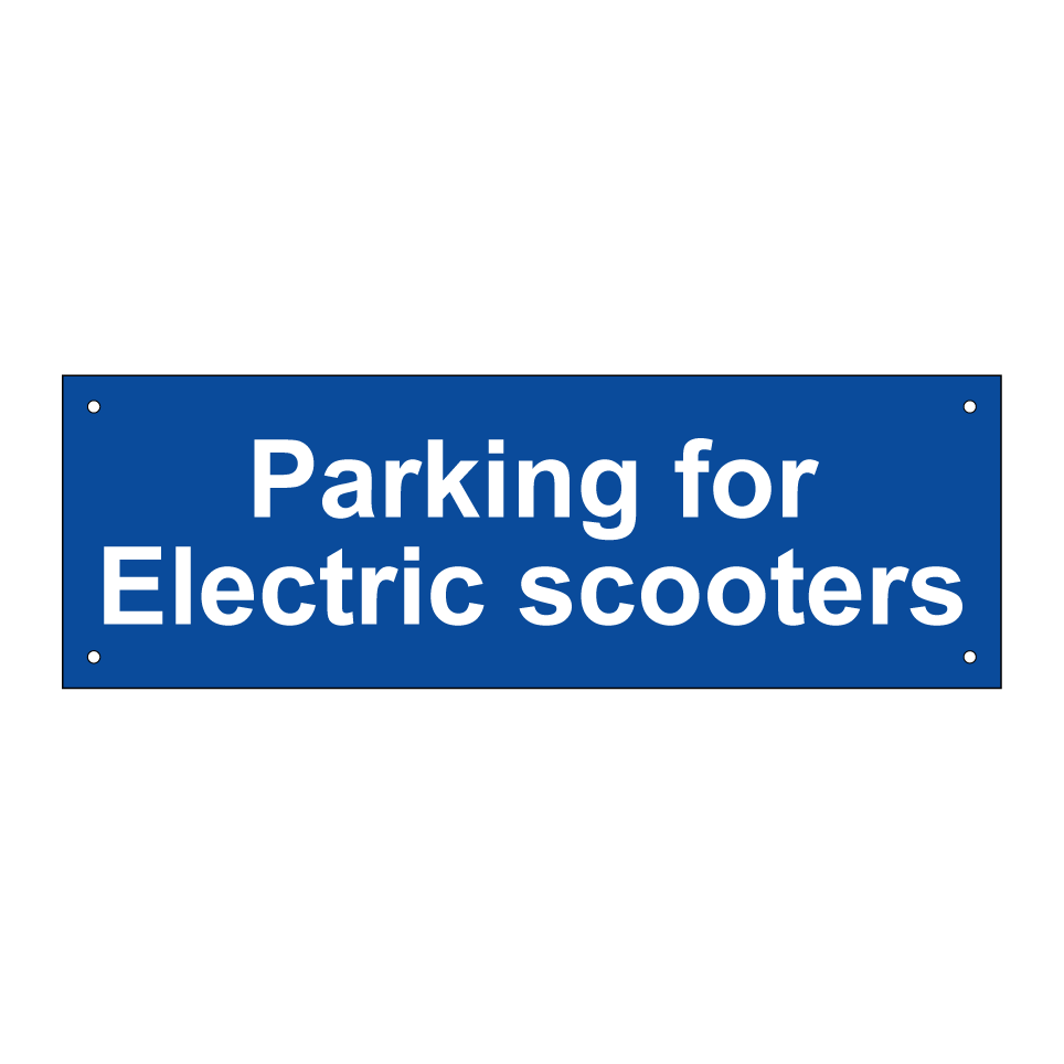 Parking for Electric scooters