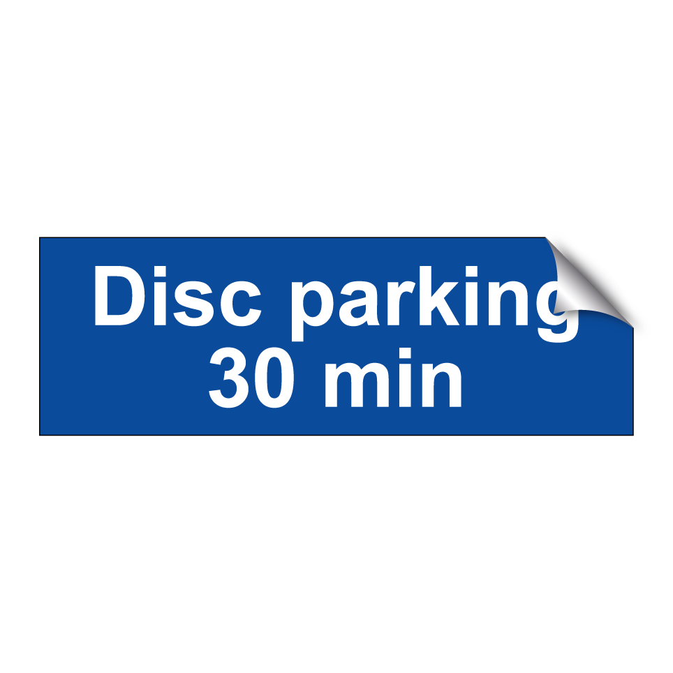 Disc parking 30 min