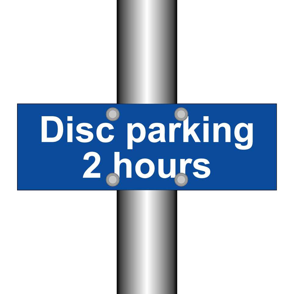 Disc parking 2 hours