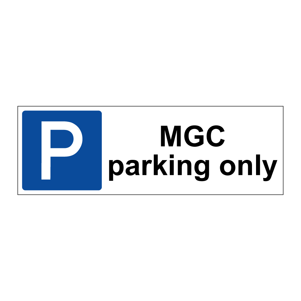 MGC parking only