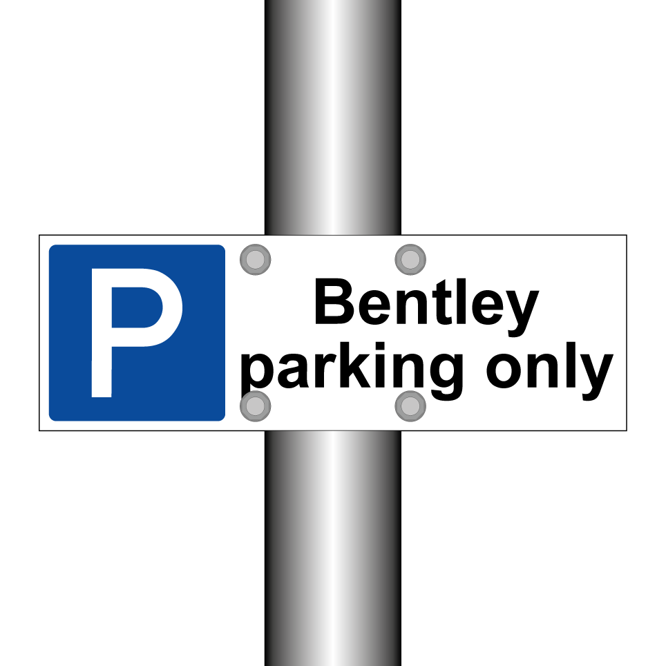 Bentley parking only