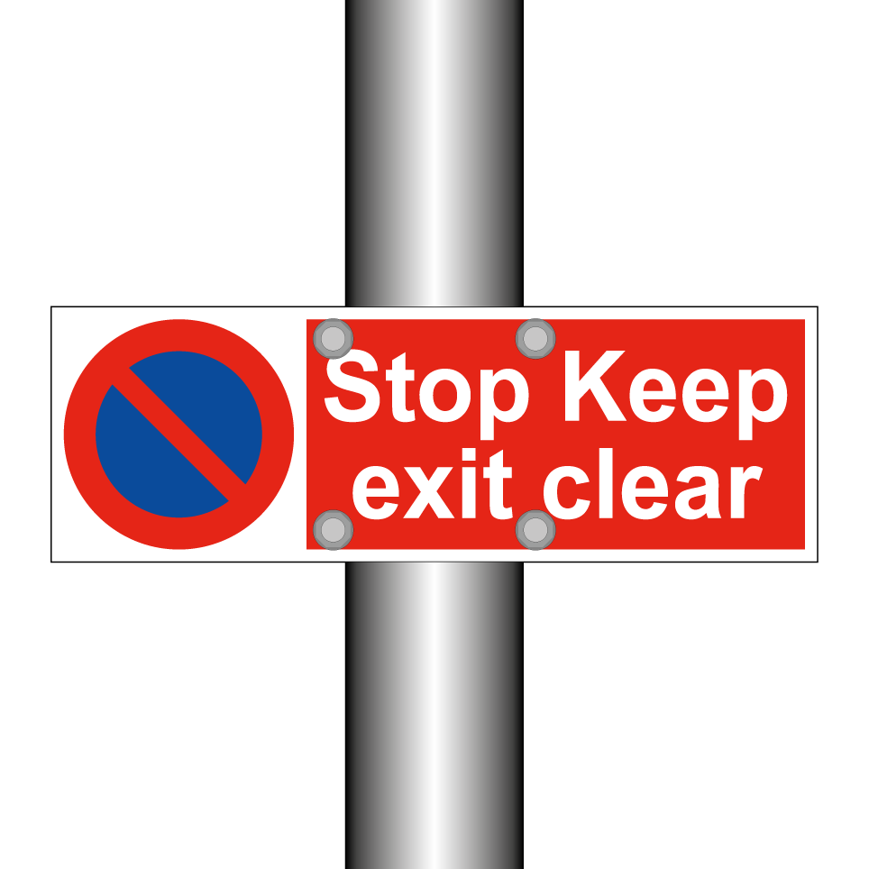 Stop Keep exit clear