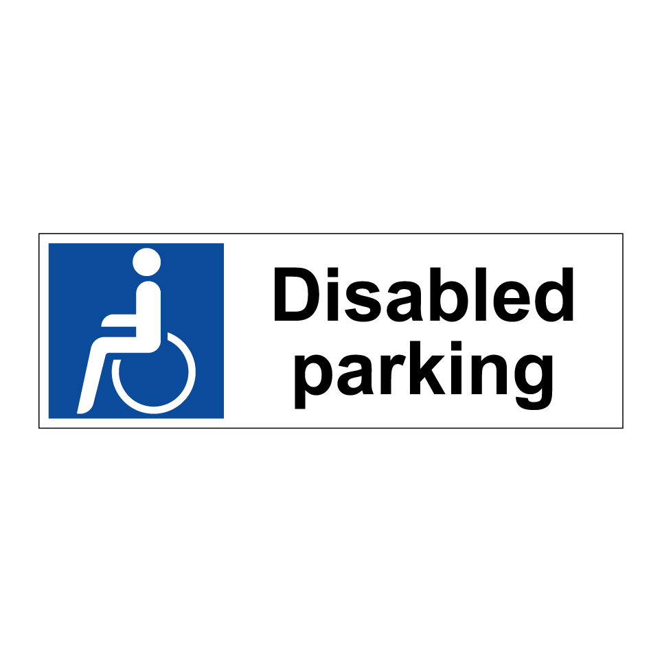 Disabled parking