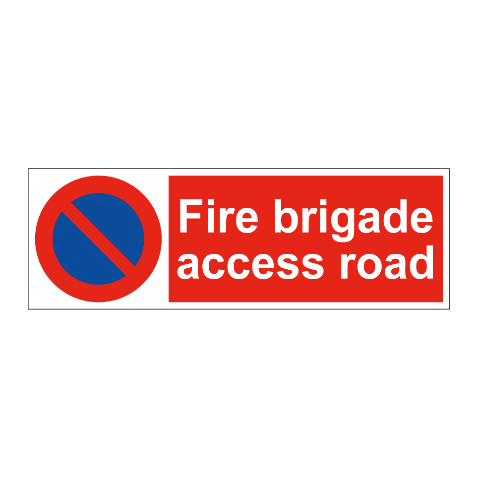 Fire brigade access road