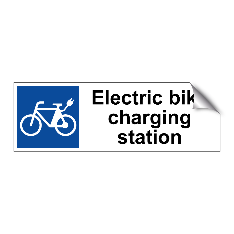 Electric bike charging station