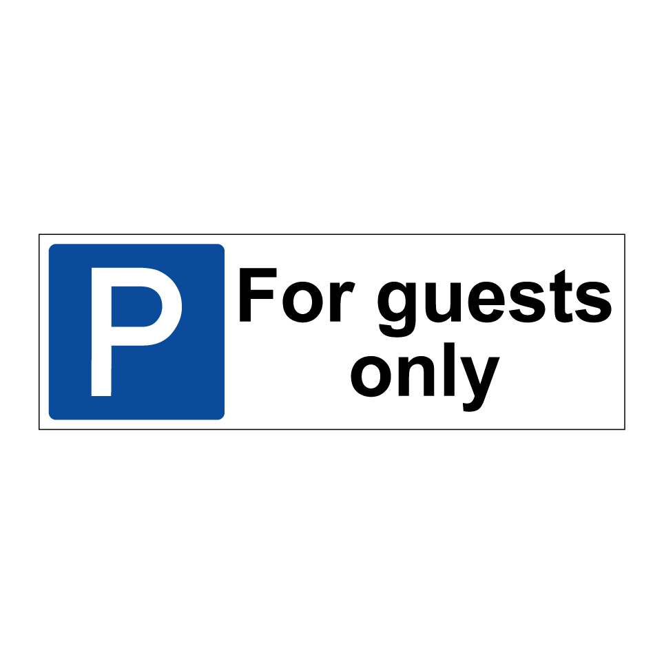 For guests only