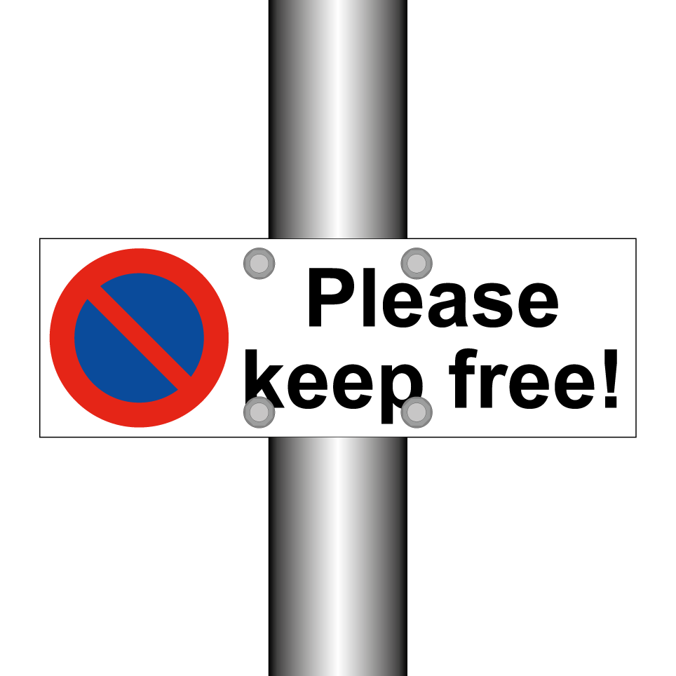 Please keep free!