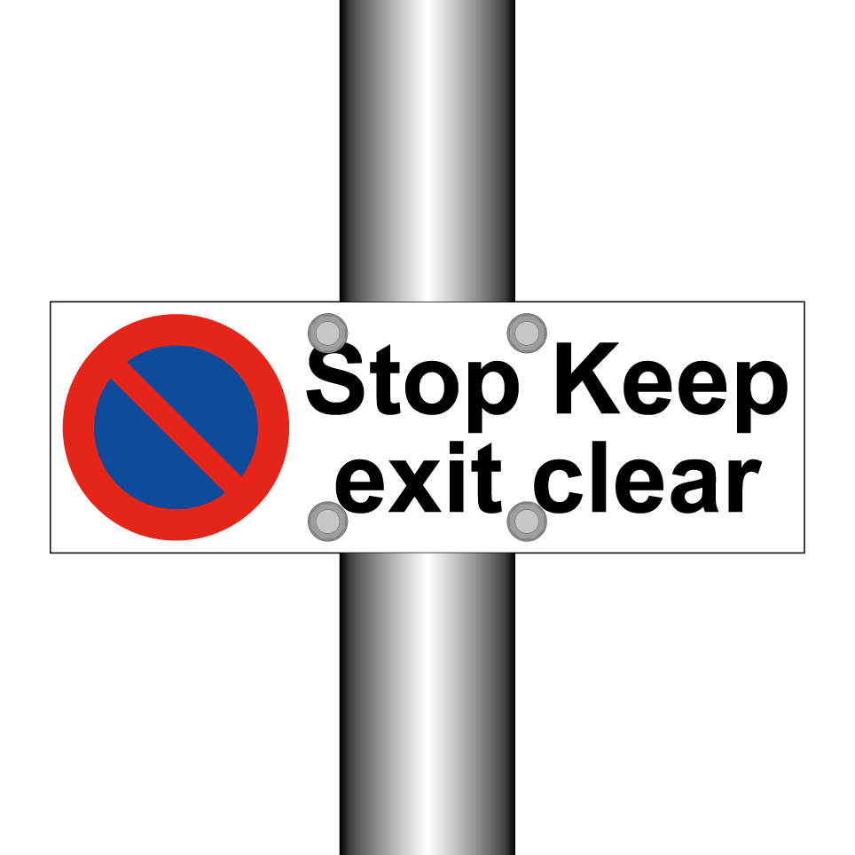 Stop Keep exit clear