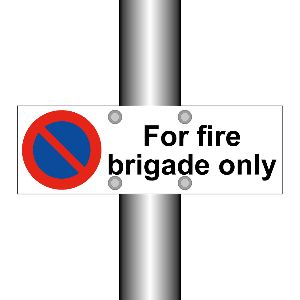 For fire brigade only