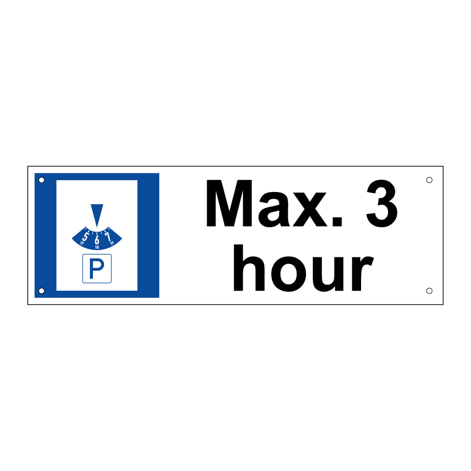 Max. 3 hour