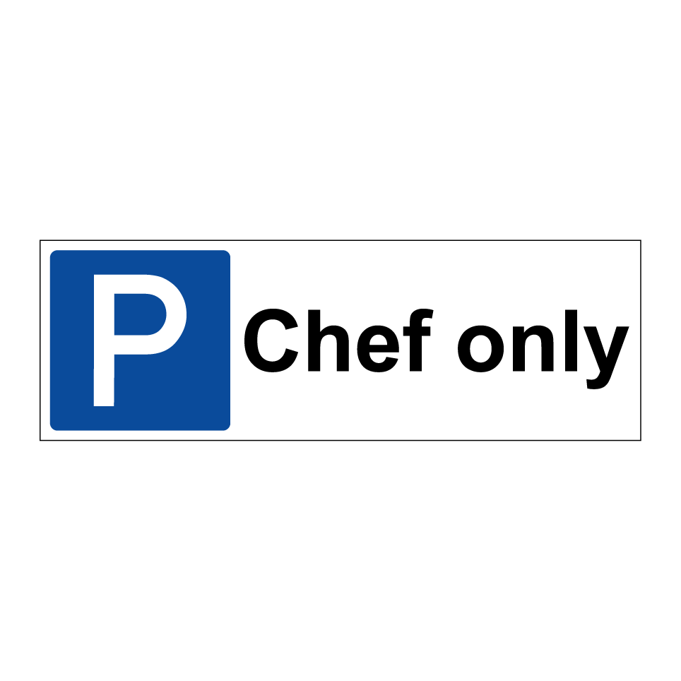 Chef only