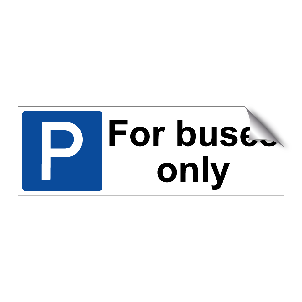 For buses only