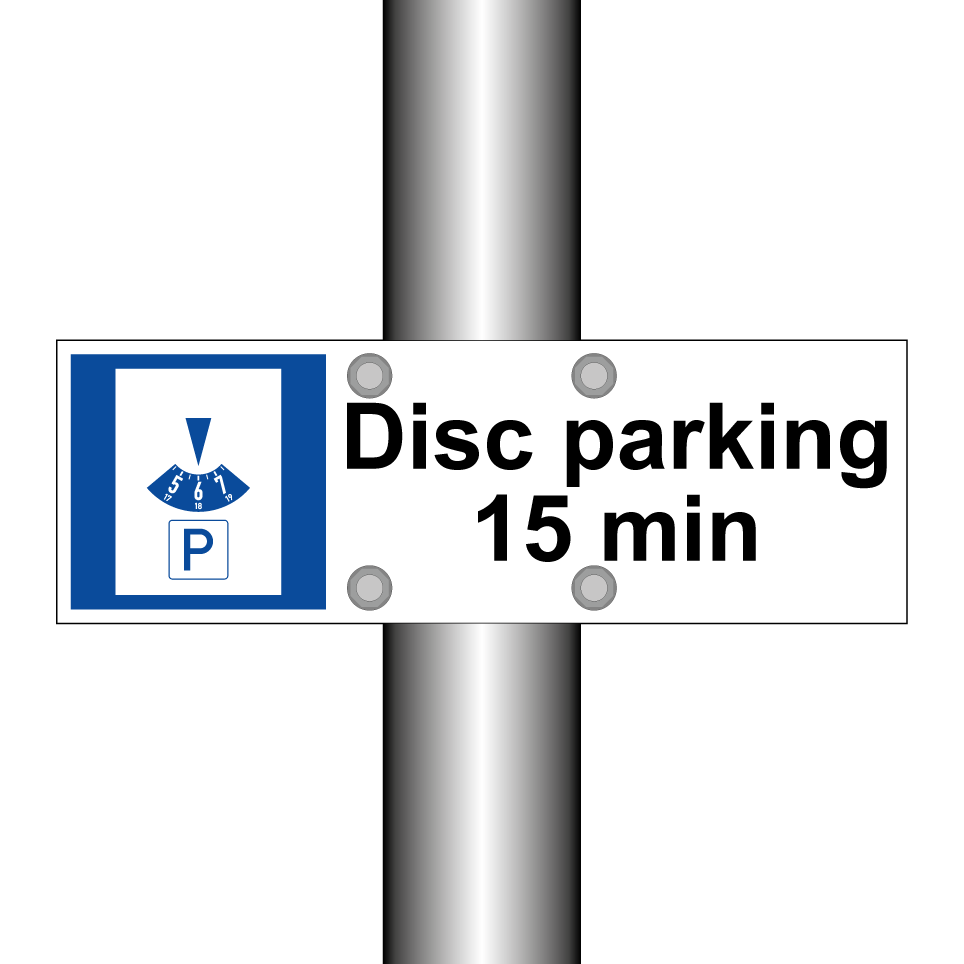 Disc parking 15 min