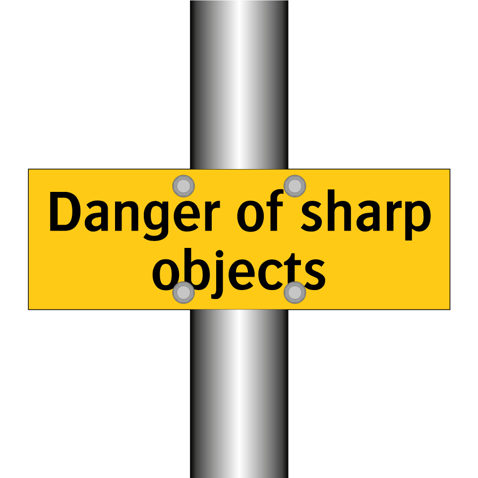 Danger of sharp objects