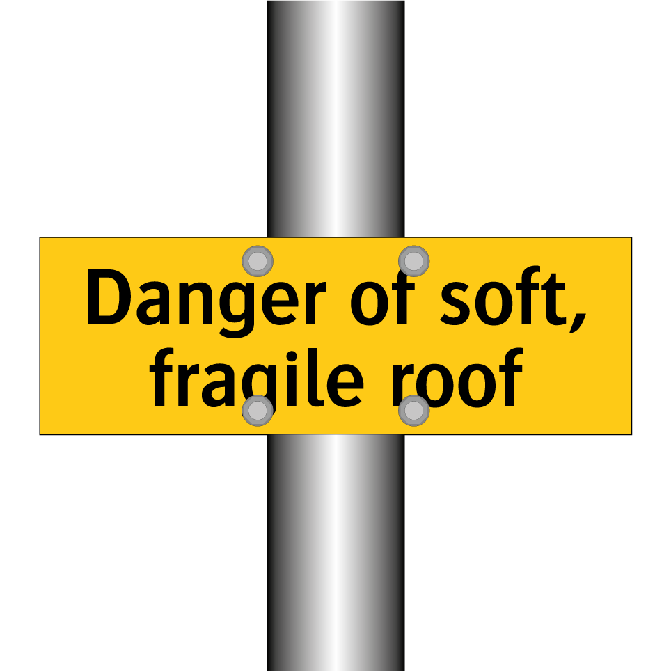 Danger of soft, fragile roof