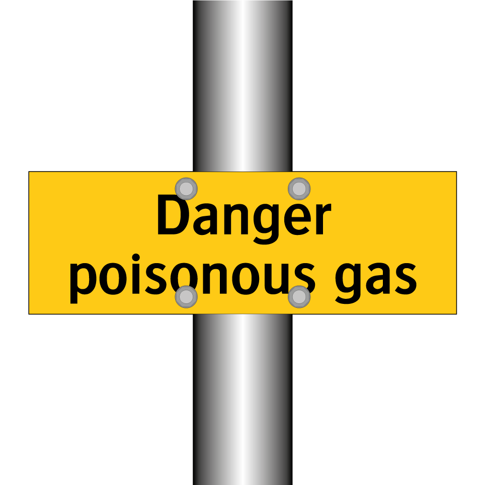 Danger poisonous gas