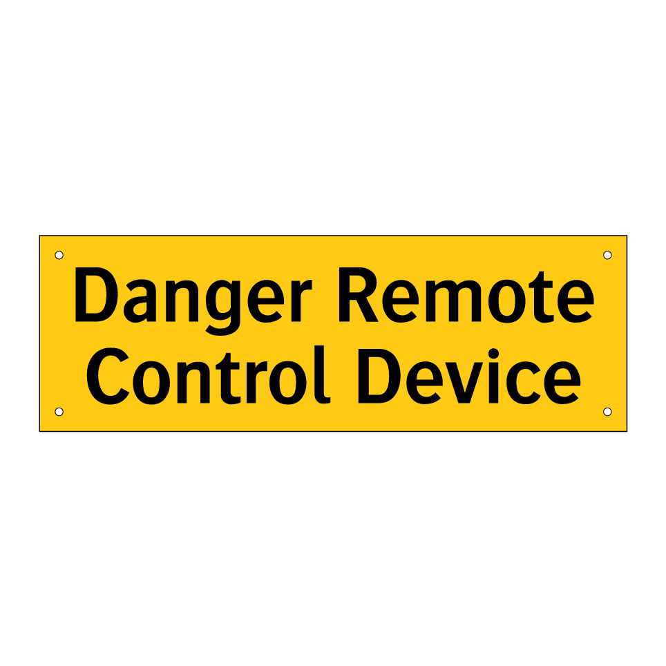 Danger Remote Control Device