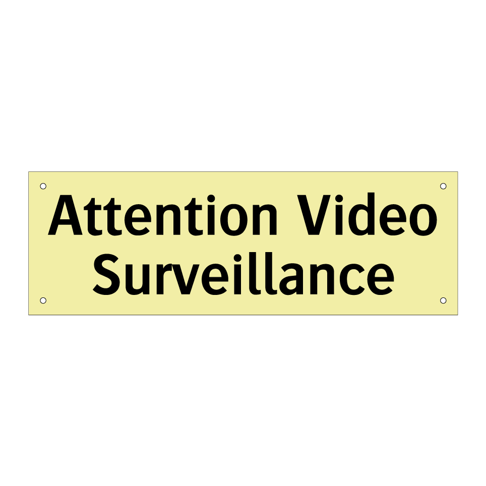 Attention Video Surveillance