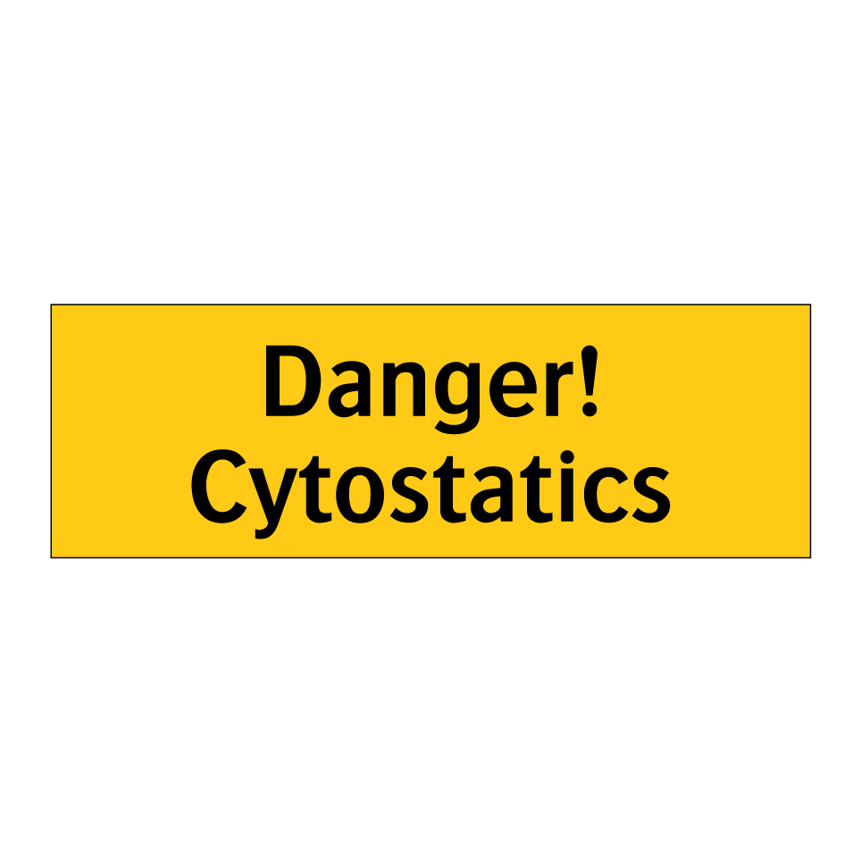 Danger! Cytostatics