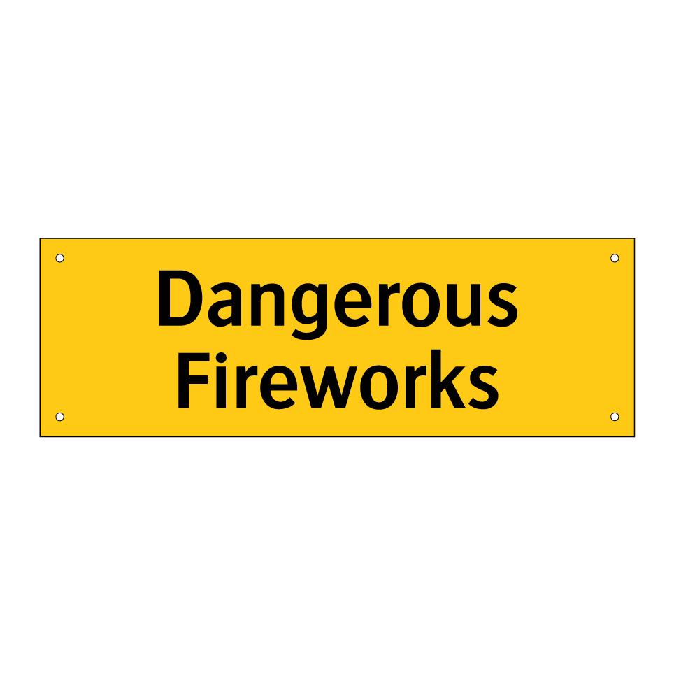 Dangerous Fireworks