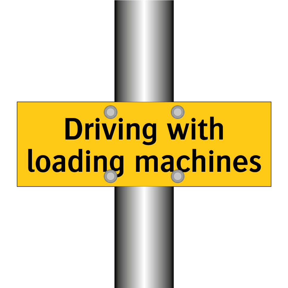 Driving with loading machines