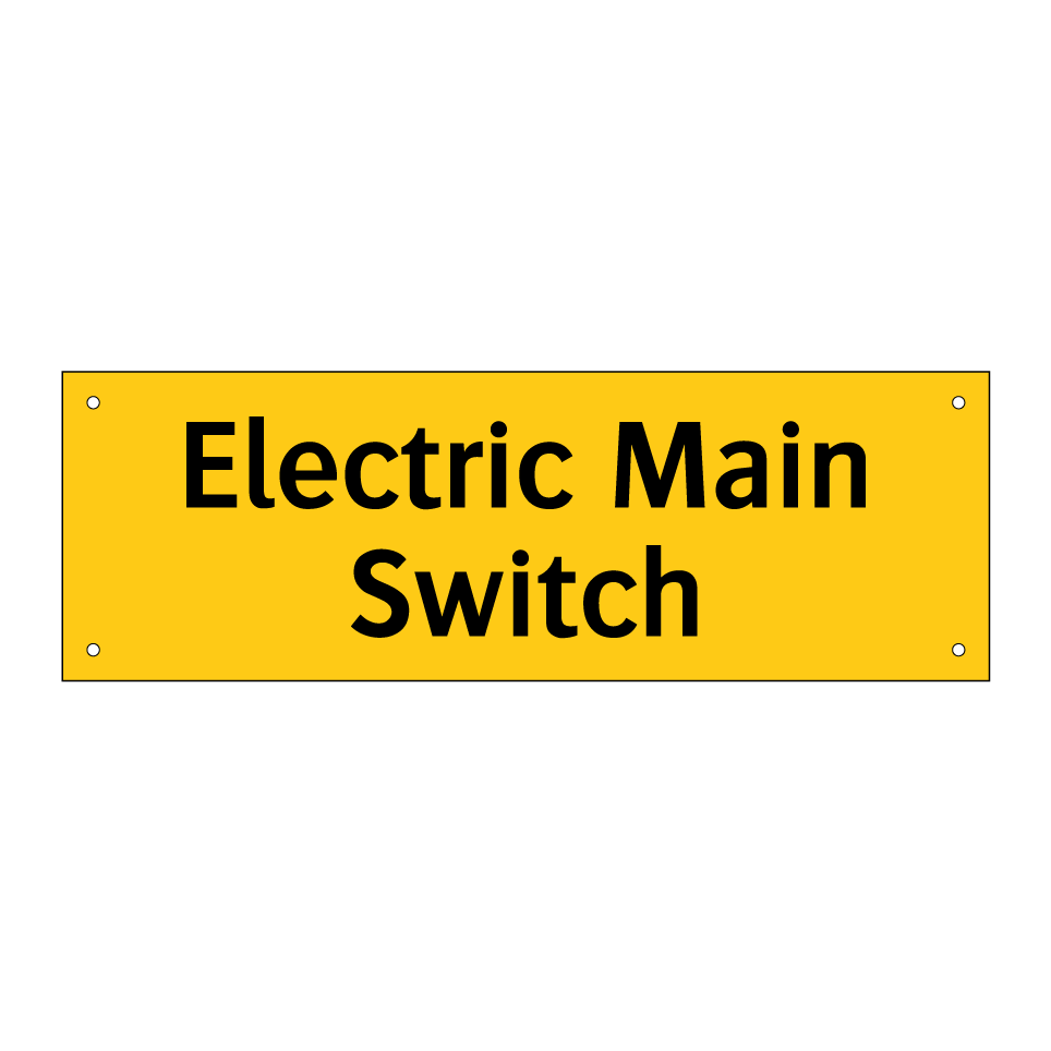 Electric Main Switch