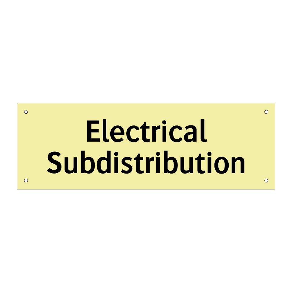 Electrical Subdistribution