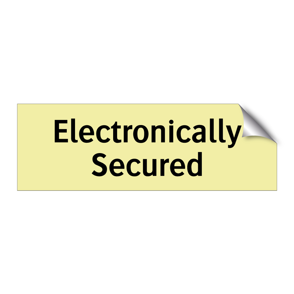 Electronically Secured