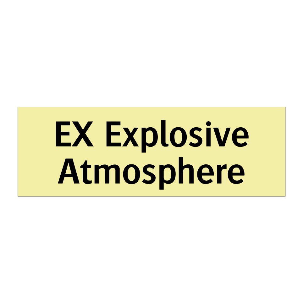 EX Explosive Atmosphere