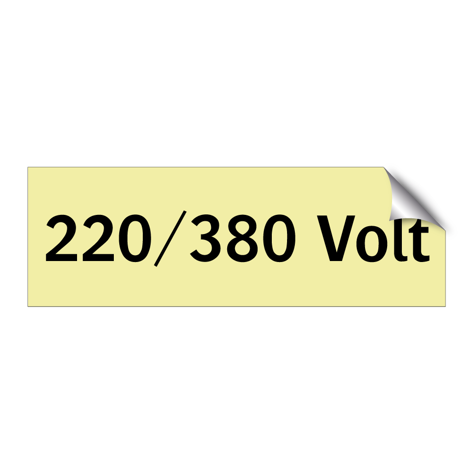 220/380 Volt