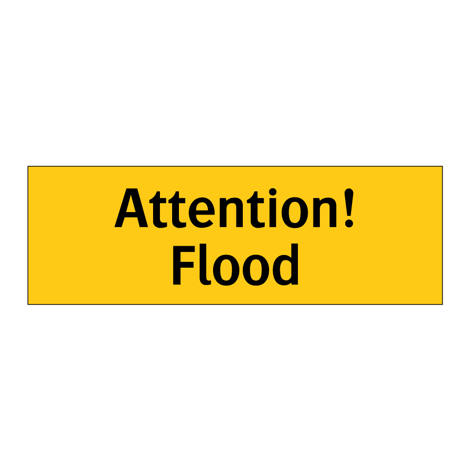 Attention! Flood