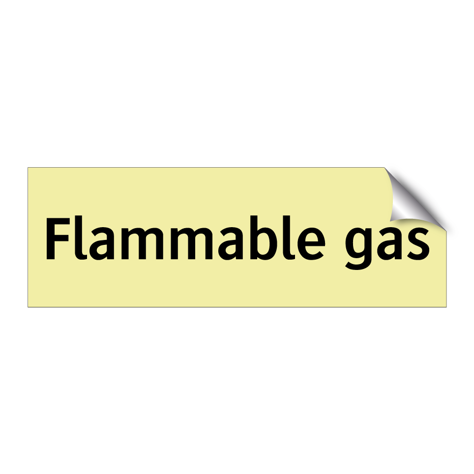 Flammable gas