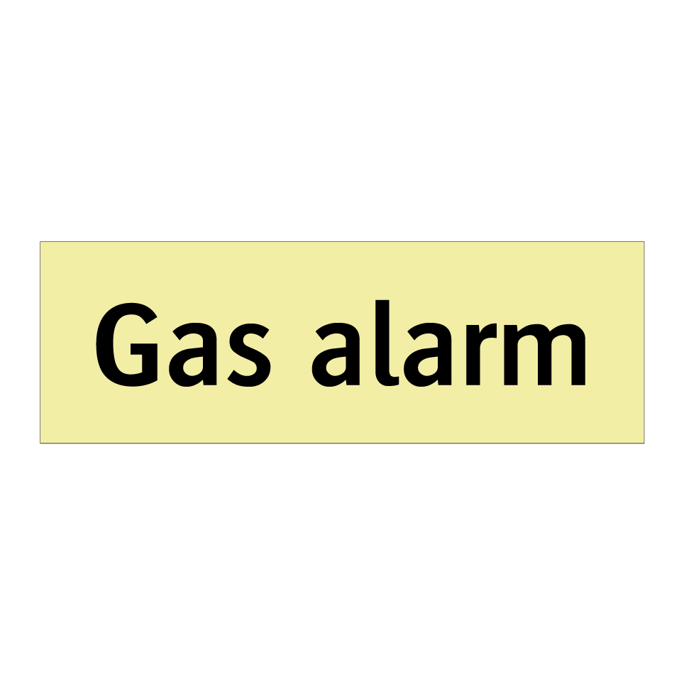 Gas alarm
