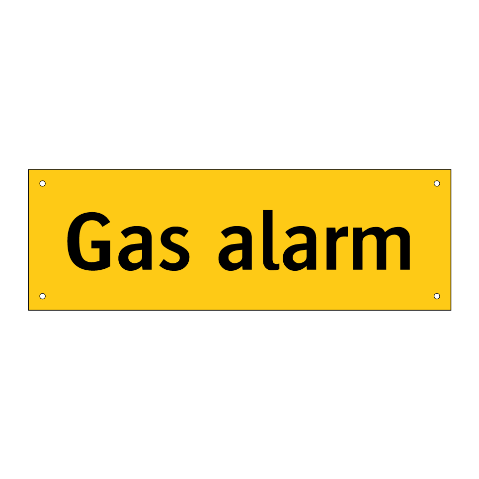 Gas alarm