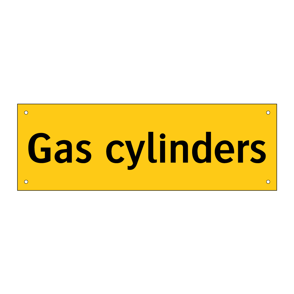 Gas cylinders