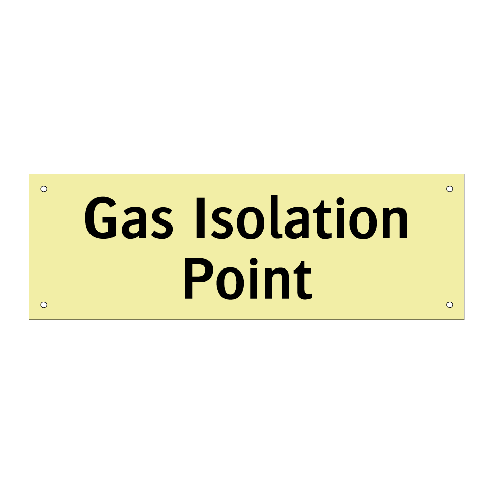 Gas Isolation Point