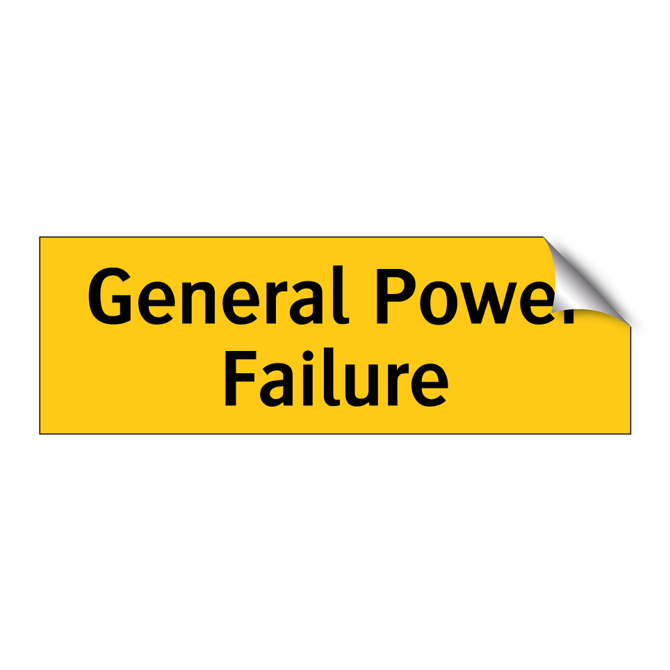 General Power Failure