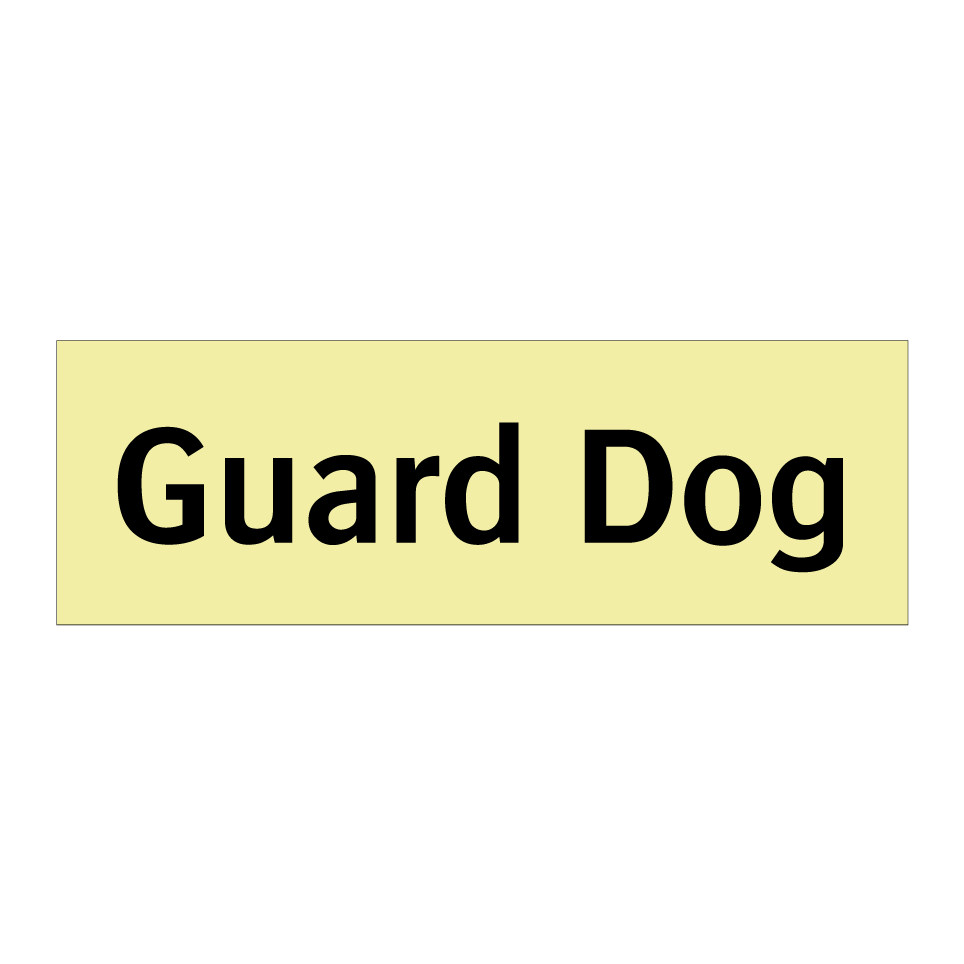 Guard Dog