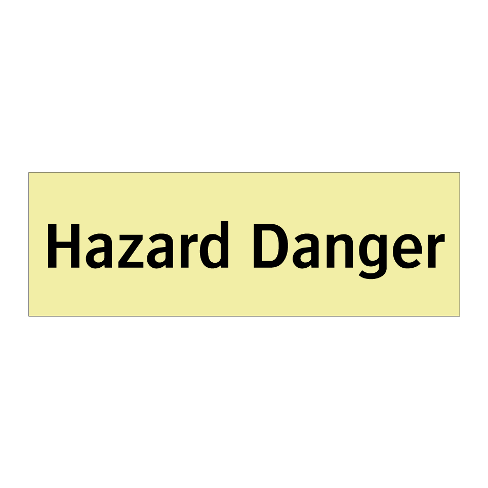 Hazard Danger