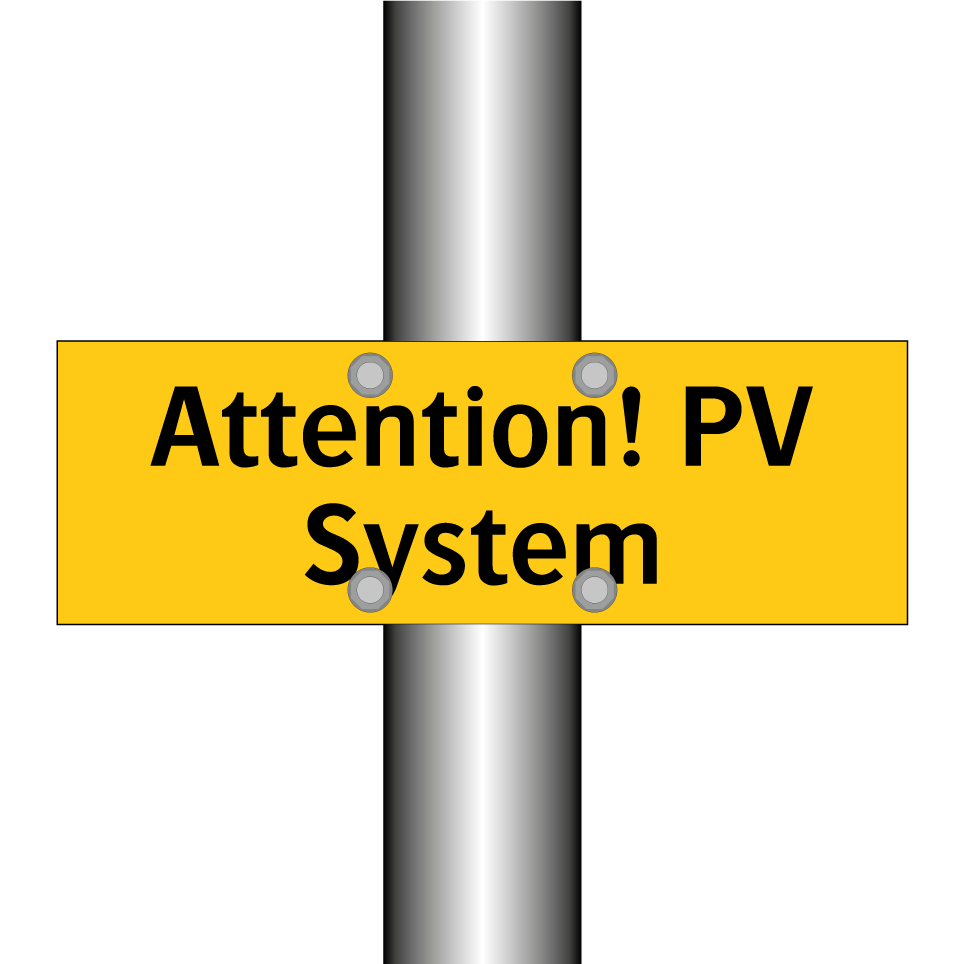 Attention! PV System
