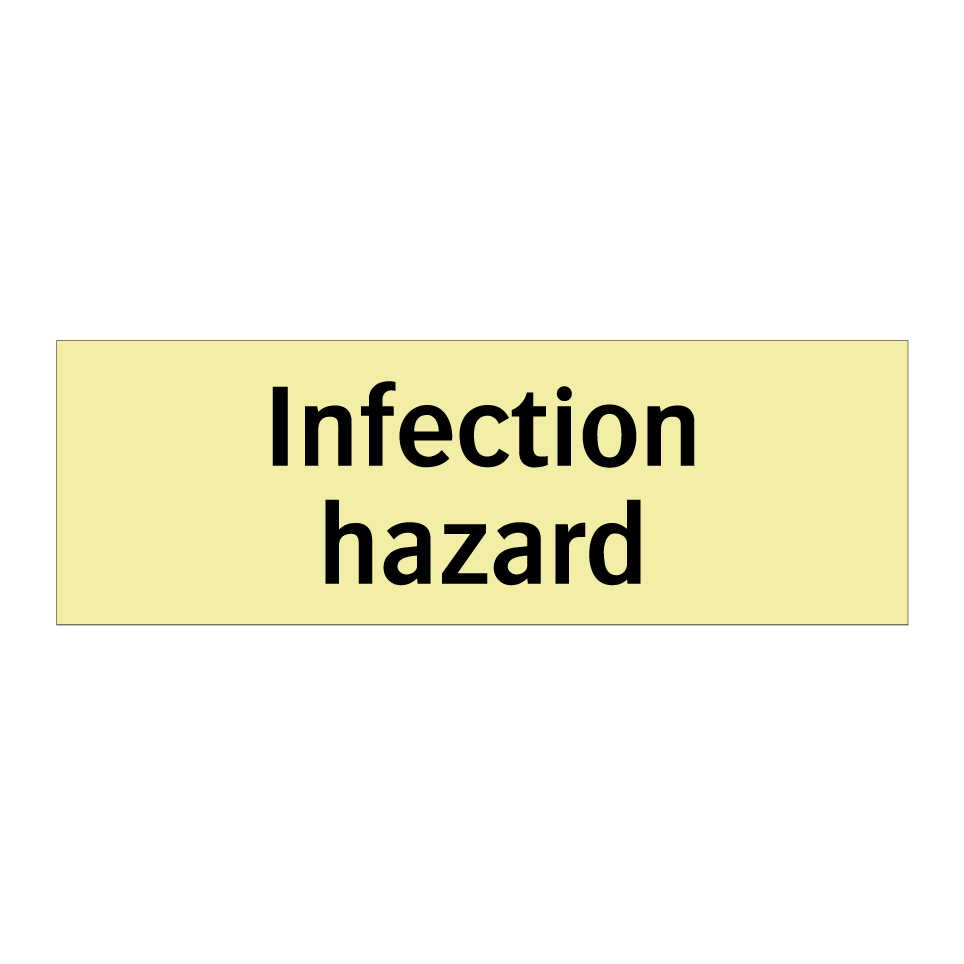 Infection hazard