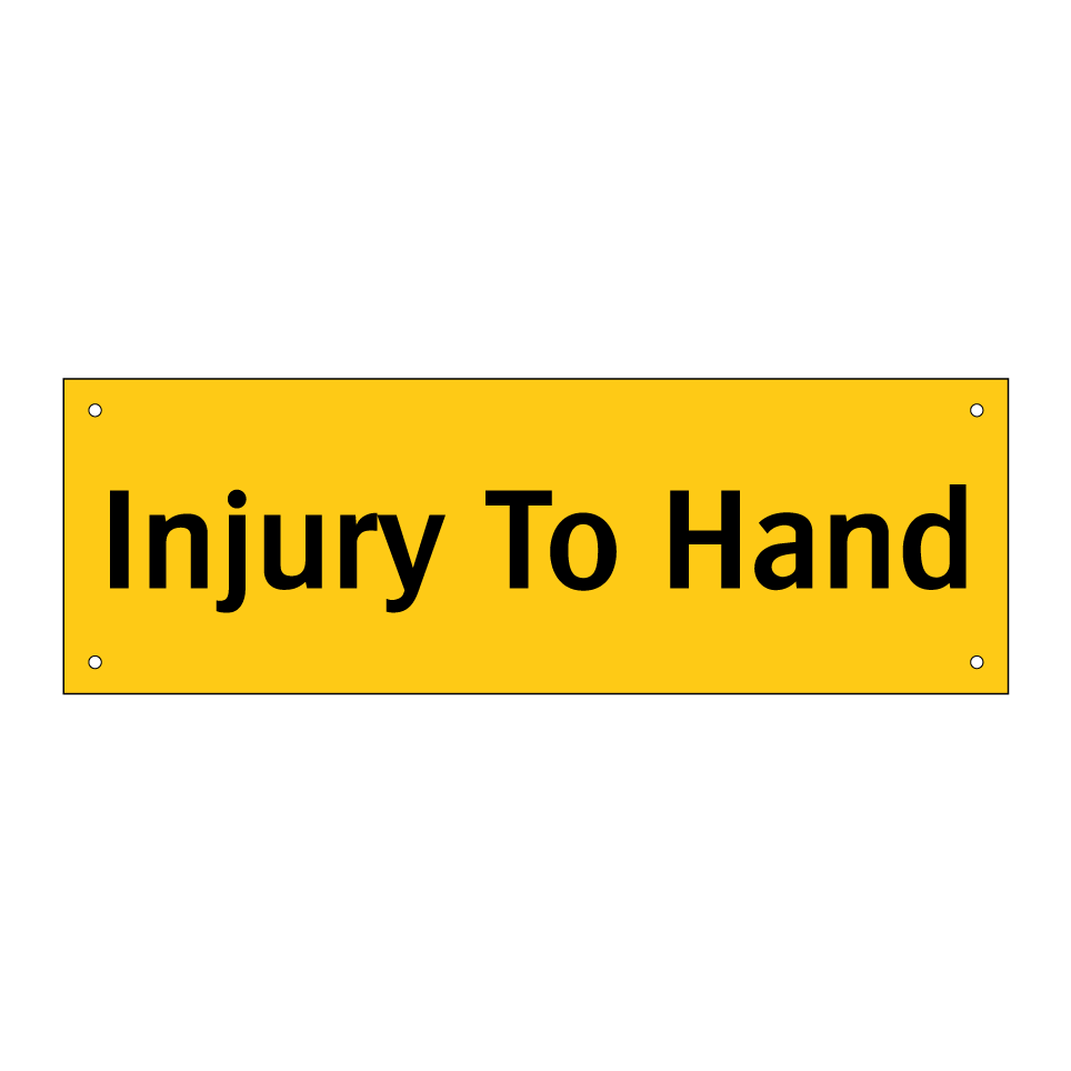 Injury To Hand